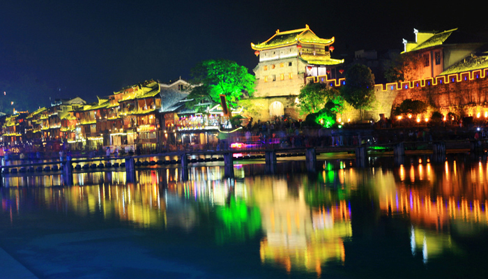 鳳凰古城夜景