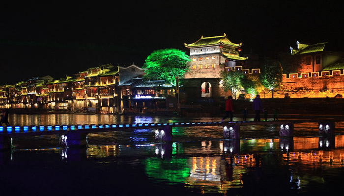 鳳凰古城夜景