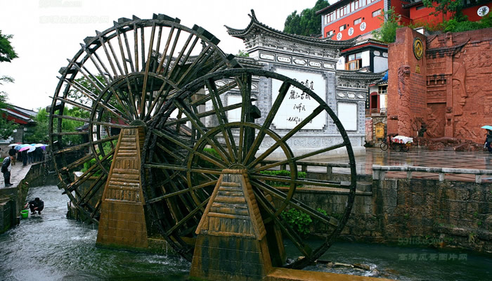 云南麗江古城風(fēng)光