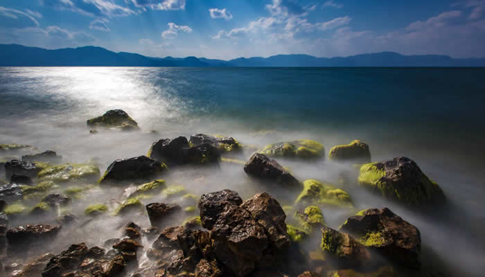 撫仙湖的水