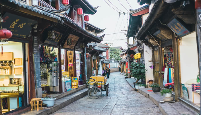 麗江古城風(fēng)光